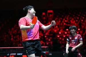 梁靖崑逆转张本智和 新加坡大满贯国乒男单剩两人